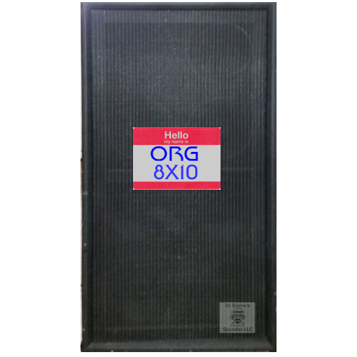 Dr Bonkers Bass Cab Imuplse Response IR Files for Orange® 8x10 OBC810 Bass Cabinet loaded with eight 10 inch Eminence® Legend™ 32 ohm ceramic speakers